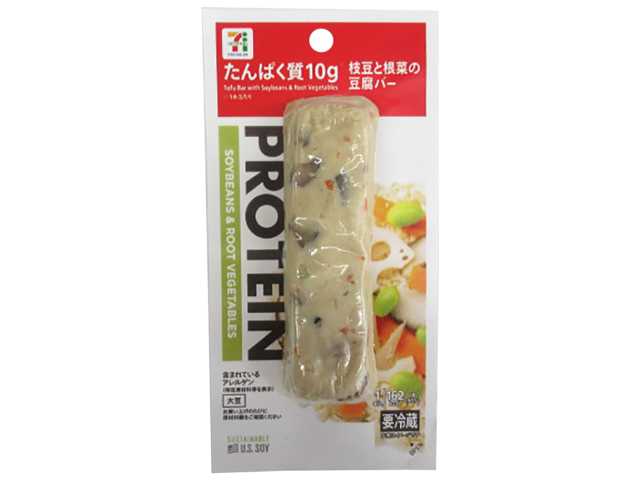 セブンのがんもバーは買い？123kcal・たんぱく質10.7gを豆腐バーと比較