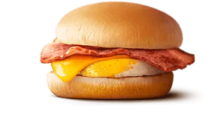 ベーコンエッグマックサンド