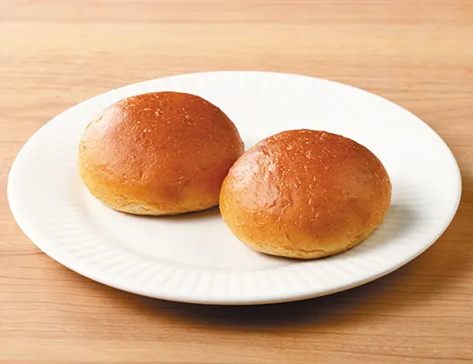 ローソンのブランパンとささみスモークを組み合わせる例